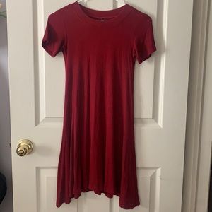 American Eagle Burgundy Dress